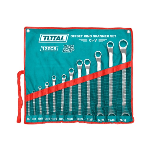 [21068] LLAVE CORONA 6-32MM JUEGO X 12 PCZ INDUSTRIAL SUPER TOTAL (THT1024121)