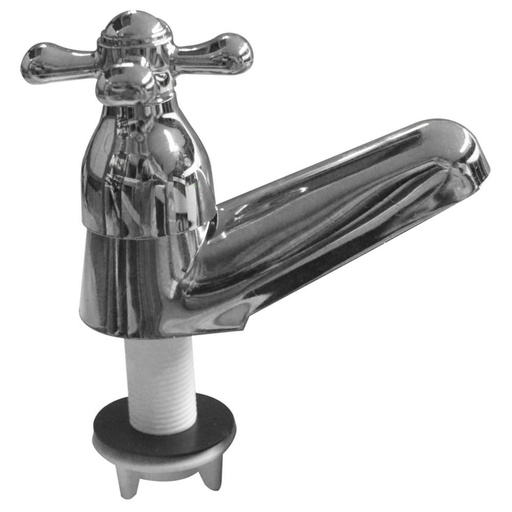 [5918] LLAVE LAVAMANOS CROMADA PLASTGRIFOS CRUCETA (3102182)