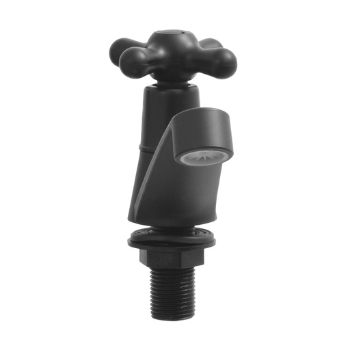 [16797] LLAVE LAVAMANOS INDIVIDUALCRUCETA NEGRO MATE UDUKE (HT1564)
