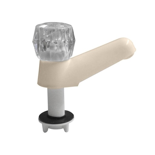 [1088A] LLAVE LAVAMANOS PLASTICA BEIGE PLASTGRIFOS (3281083)