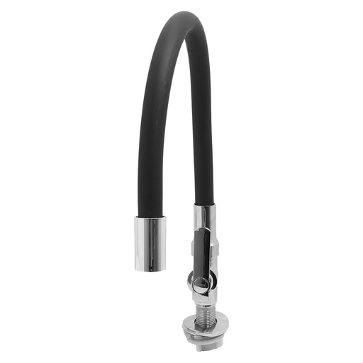 [19915] LLAVE LAVAPLATOS CUELLO GANSO FLEXIBLE ACERO INOXIDABLE  ALETA MESA UDUKE
(HT2046)