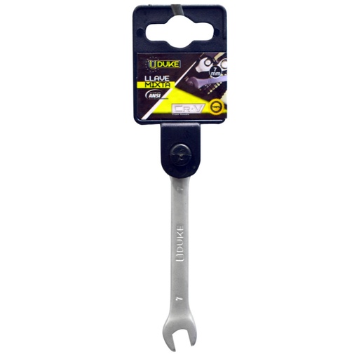 [12001] LLAVE MIXTA  7 MM CR/V UDUKE (HTY0002)