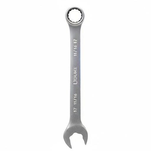 [13262] LLAVE MIXTA 2 EN 1 # 17MM - 11/16" CR/V UDUKE (HTY0072)