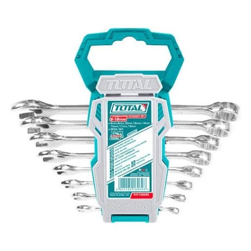 [16314] LLAVE MIXTA 6 - 19 MM JUEGO X 8 PZS SUPER SELECT TOTAL (THT102286-I)