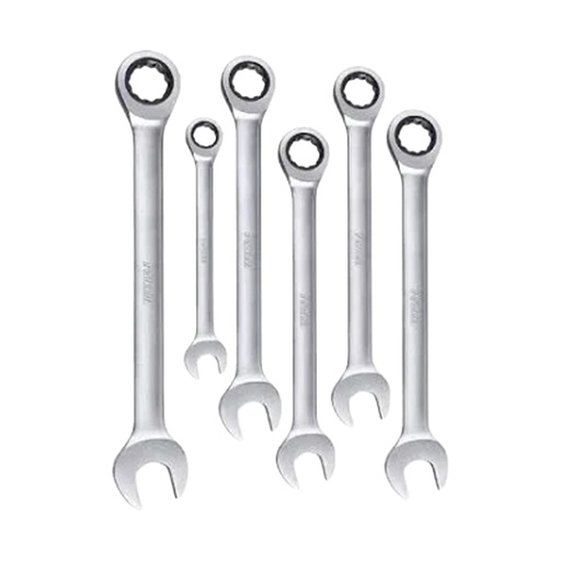 [21128] LLAVE MIXTA CON RACHE 8-17MM JUEGO X 6 PCS (THT102RK566)