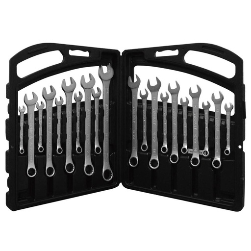 [11381] LLAVE MIXTA STANLEY JUEGO X 20 MM / PULG (8-18)(1/4-7/8) (85-783LA)