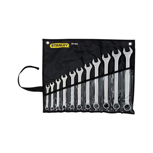 [16156] LLAVE MIXTA STANLEY JUEGO X 9 (MM) PAÑO (86-974)