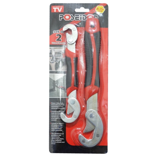 [11741] LLAVE MULTIUSOS ENCAUCHETADA X 2 PCS (8-32 MM) (HT80315)