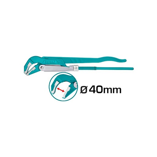 [15711] LLAVE TUBO 1 SUECA 40 MM DE AGARRE TOTAL (THT172013)