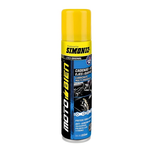 [20625] LUBRICANTE MULTIPROPOSITO MOTO BIEN 220ML SIMONIZ (209484)