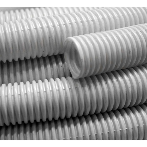 [12536] MANGUERA CORAZA BLANCA 1/2 X 50 MTS