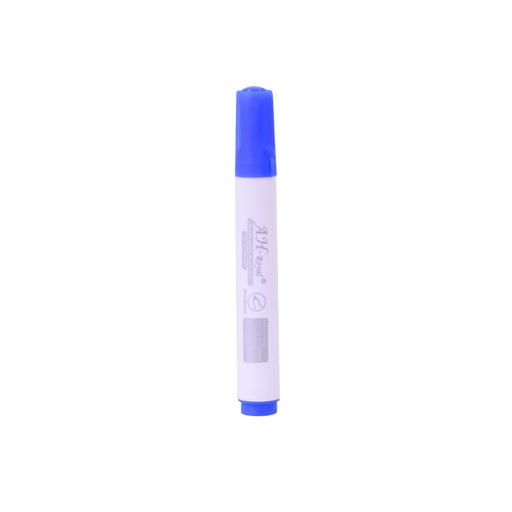 [18695] MARCADOR AH ROYAL BORRABLE BISELADO AZUL