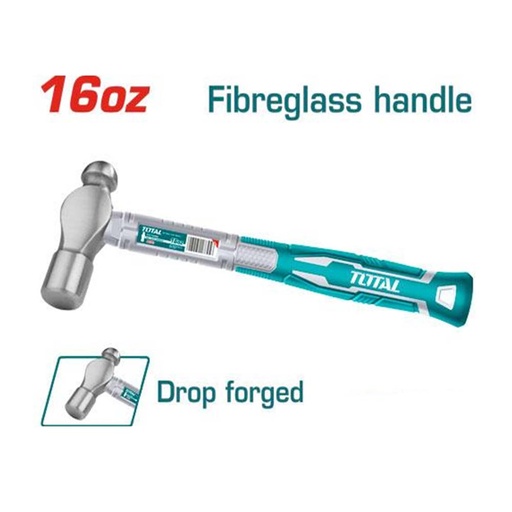 [16270] MARTILLO BOLA 16 OZ MANGO FIBRA DE VIDRIO SUPER SELECT TOTAL (THT74166)