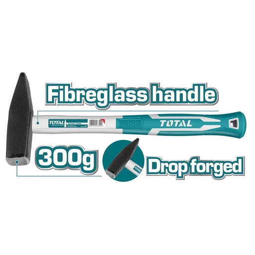 [16502] MARTILLO LATONERO 300G DE FIBRA DE VIDRIO TOTAL (THT713006)