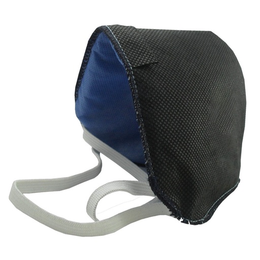 [1663] MASCARILLA TAPA BOCA TELA NEGRO QUIRURGICA ANTIFLUIDO