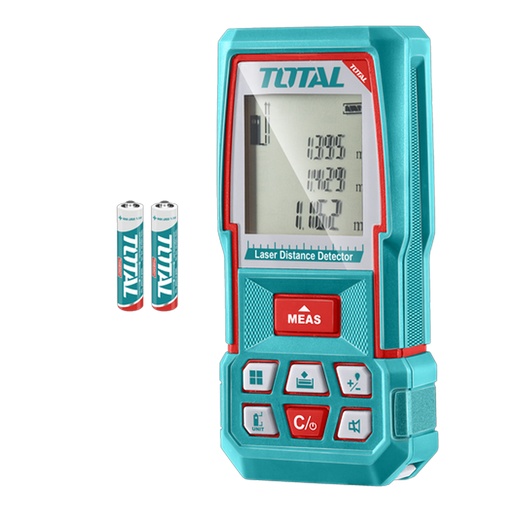 [21032] MEDIDOR DE DISTANCIAS LASER 60MTS TOTAL (TMT57026)