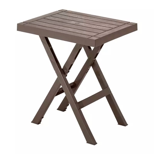 [17300] MESA  PLEGABLE BARU RECTANGULAR MOCCA RIMAX (12564)