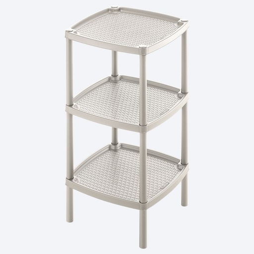 [19019] MESA MULTIUSOS CUADRADA 3N TAUPE RIMAX