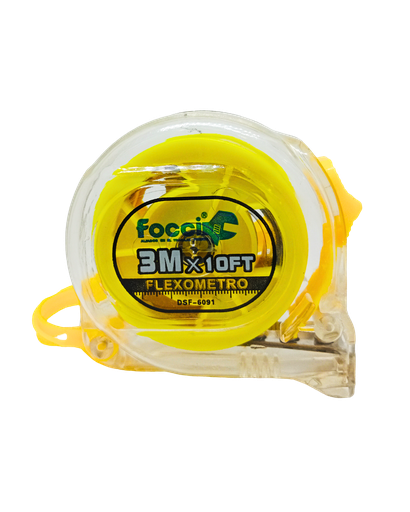 [13089A] METRO 3 MTS HOJA 16MM TRANSPARENTE (DSF-6091)