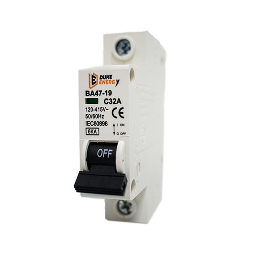 [11121] MINI BREAKER DUKE ENERGY 1 POLO 32A (HT60142)