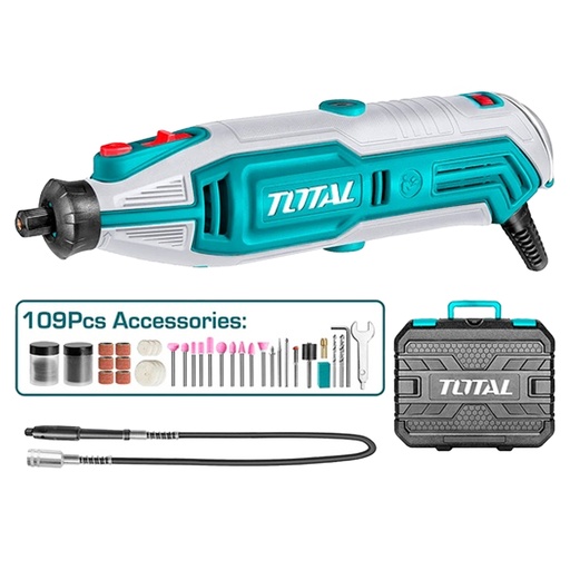 [17355] MOTO TOOL MINI 130W V/VARIABLE  INCLUYE 109 PZS TOTAL (UTG513326)