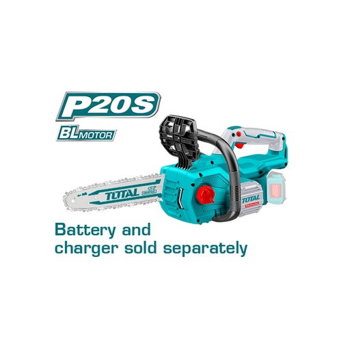 [15089] MOTOSIERRA INALAMBRICA 12 20V INDUSTRIAL BATERIA Y CARGADO NO INCLUIDO TOTAL (TGSLI20128)