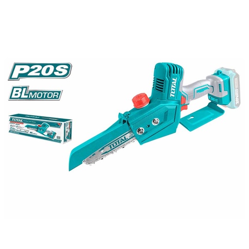[15088] MOTOSIERRA MINI INALAMBRICA 6 20V INDUSTRIAL BATERIA Y CARGADOR NO INCLUIDO TOTAL (TGSLI2068)