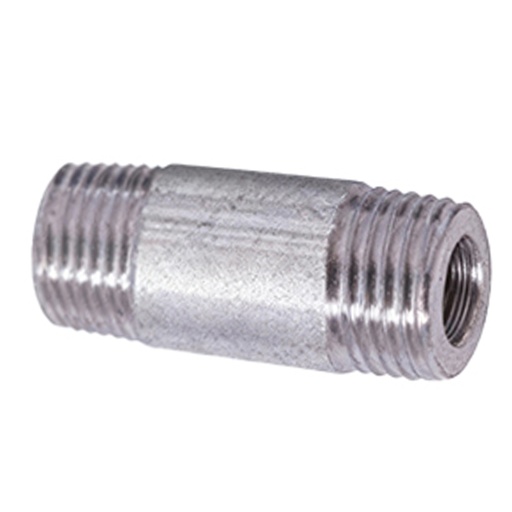 [10072K] NIPLE GALVANIZADO 1/2 X 2 PAQ X 2 UDUKE