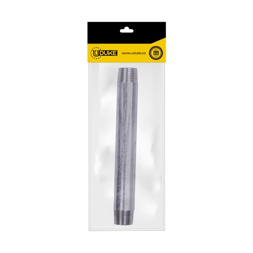 [12688K] NIPLE GALVANIZADO 1/2 X 6 PQT X 1 UDUKE
