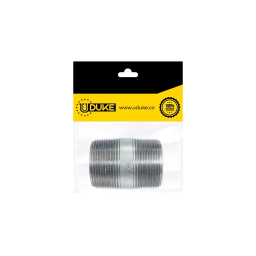 [12687K] NIPLE GALVANIZADO HT 1/2 X 1 PAQ X 1 UDUKE