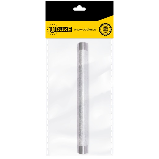 [10075K] NIPLE GALVANIZADO HT 1/2 X 4 PAQ X 1 UDUKE