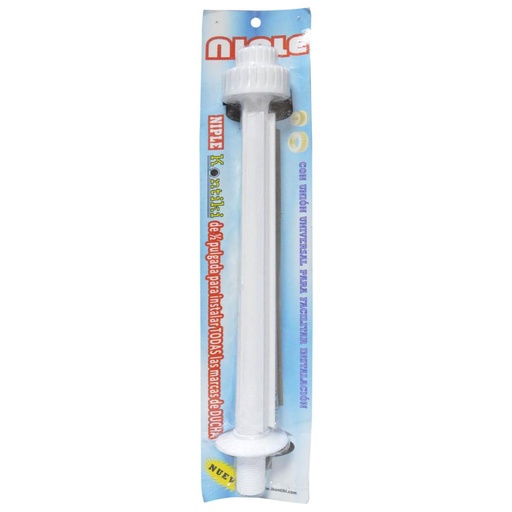 [7941] NIPLE PLASTICO KONTIKI CON UNIVERSAL (K-052)