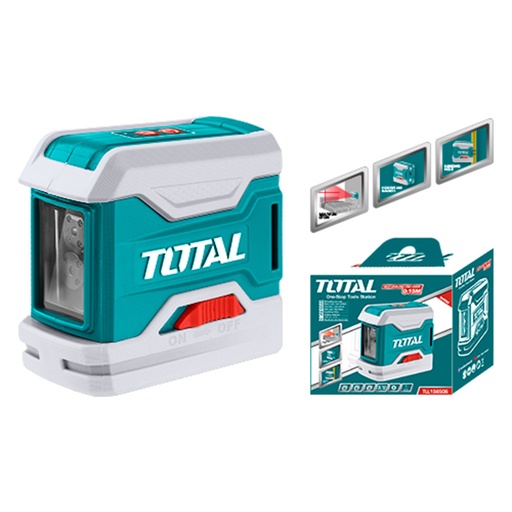 [14792] NIVEL LASER 0-15MTS LUZ ROJA TOTAL (TLL156506)