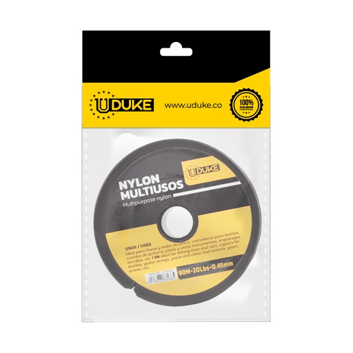 [6987K] NYLON 20 LBS 0.45 PQT X 1 UDUKE