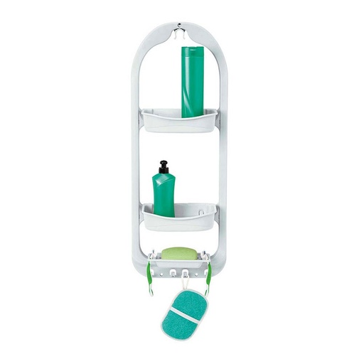 [15595A] ORGANIZADOR DE DUCHA BLANCO RIMAX (3790)