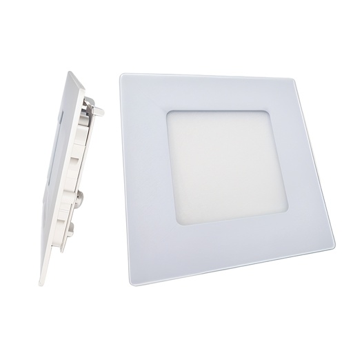 [8808A] PANEL LED 6W CUADRADO S/P LUZ DIA KARLUZ (6500K)(85-265V