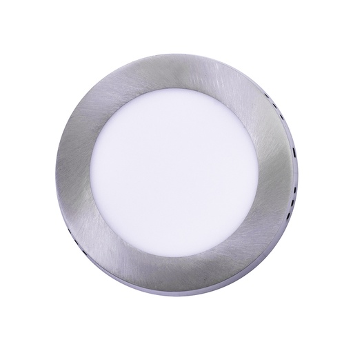 [13399] PANEL LED 6W REDONDO S/P SATINADO LUZ DIA UDUKE (HT80373A)