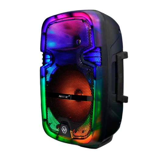 [19837] PARLANTE CABINA 8 PUL CAMALEON MICROFONO NT-PB10 (BLUETOOTH-ENTRADA USB-MICRO SD- RADIO FM-REPRO MP3-ENT AUXILIAR)