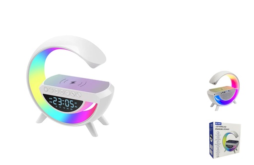 [20796] PARLANTE G INALAMBRICO BLUETOOTH CON LUCES Y CARGA MEGNETICA PARA CELULAR BT-3401