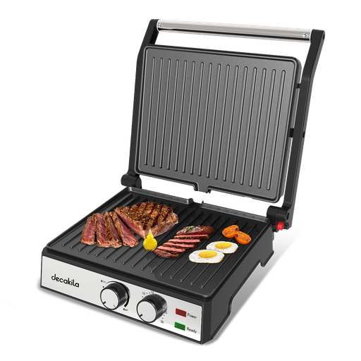 [20655] PARRILLA ELECTRICA 2 EN 1 120V  DECAKILA (KUEC079M)