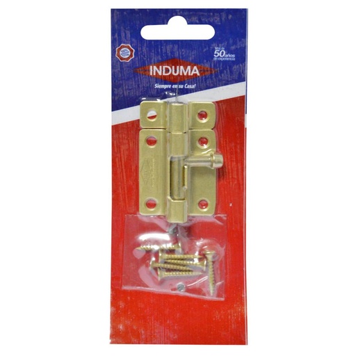 [8346] PASADOR COBRE INDUMA 2 (LATONADO) (T1502-0025)