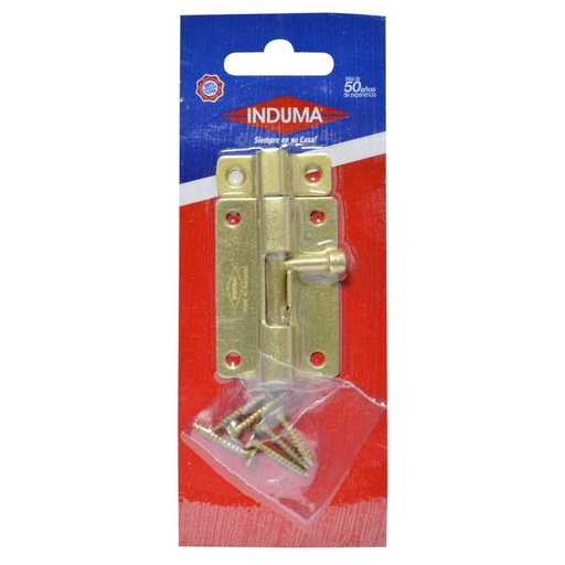 [8347] PASADOR COBRE INDUMA 2 1/2 C.18(LATONADO)(T1502-0043)