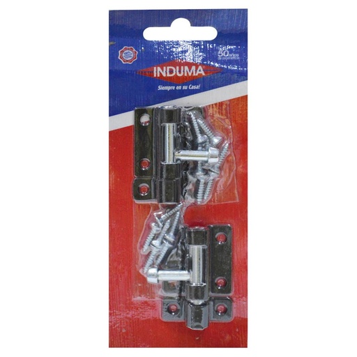 [9697] PASADOR NEGRO INDUMA 1 1/2 X PAR (T1502-0008)