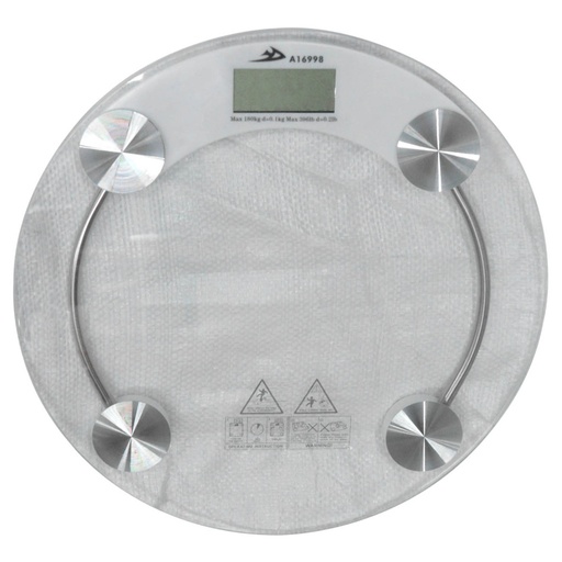 [10139] PESA PERSONAS LUJO CONSTANT EN VIDRIO 150KG (HT70065)