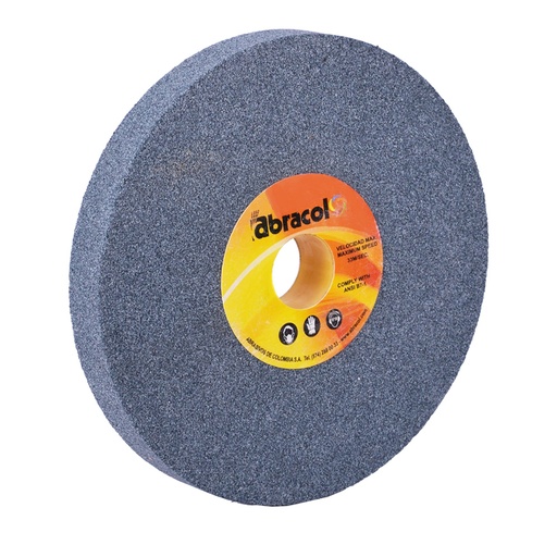 [18200] PIEDRA ESMERIL ABRACOL 8X1 GRANO 80 VERDE (AVR1CV080081)