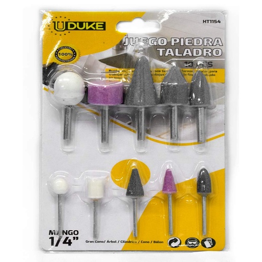 [13538] PIEDRA TALADRO X 10PCS UDUKE (HT1154)