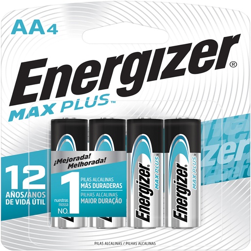 [19163] PILA AA ALKALINA MAX PLUS X 4 ENERGIZER