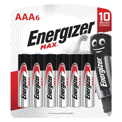 [19161] PILA AAA ALKALINA X 6 ENERGIZER