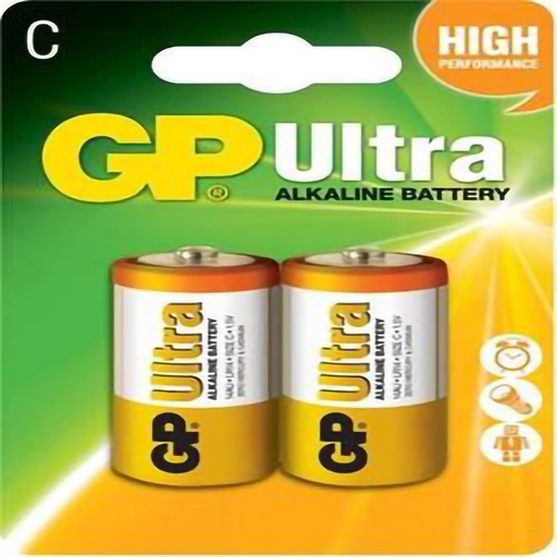 [19105] PILA ALCALINA GP ULTRA C 1.5V BLISTER X2