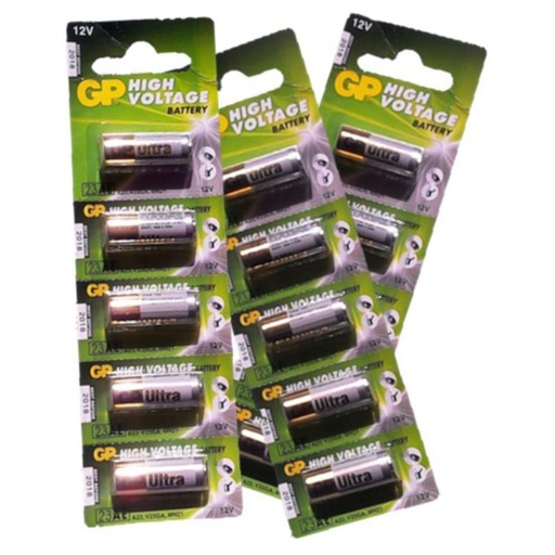 [11567] PILA GP 12V PARA TIMBRE INALAMBRICO (23AE) BLISTER X 5 (PRECIO X UNIDAD)